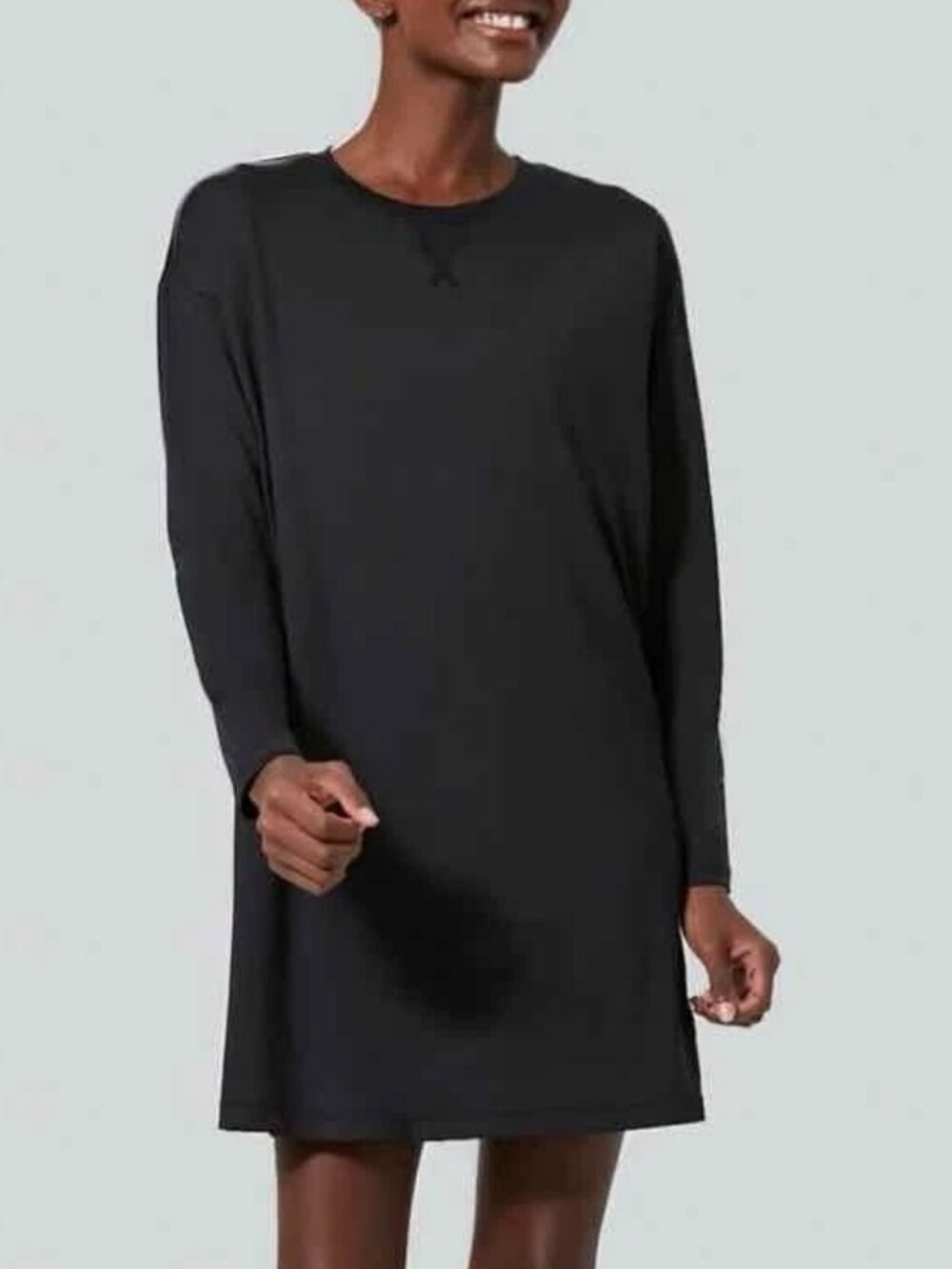 Tuckernuck T Nuck Black Long Sleeve Corinne Sport Dress Size Medium